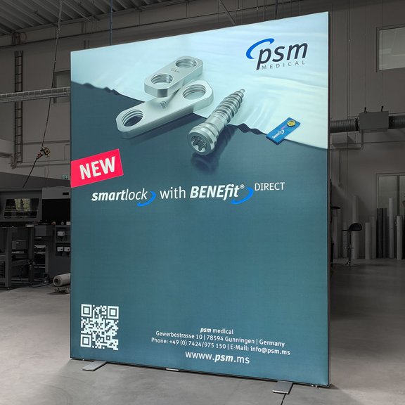 LED Messewand - ALU STAR - PSM Medical Solutions LED Messewand - ALU STAR - PSM Medical Solutions