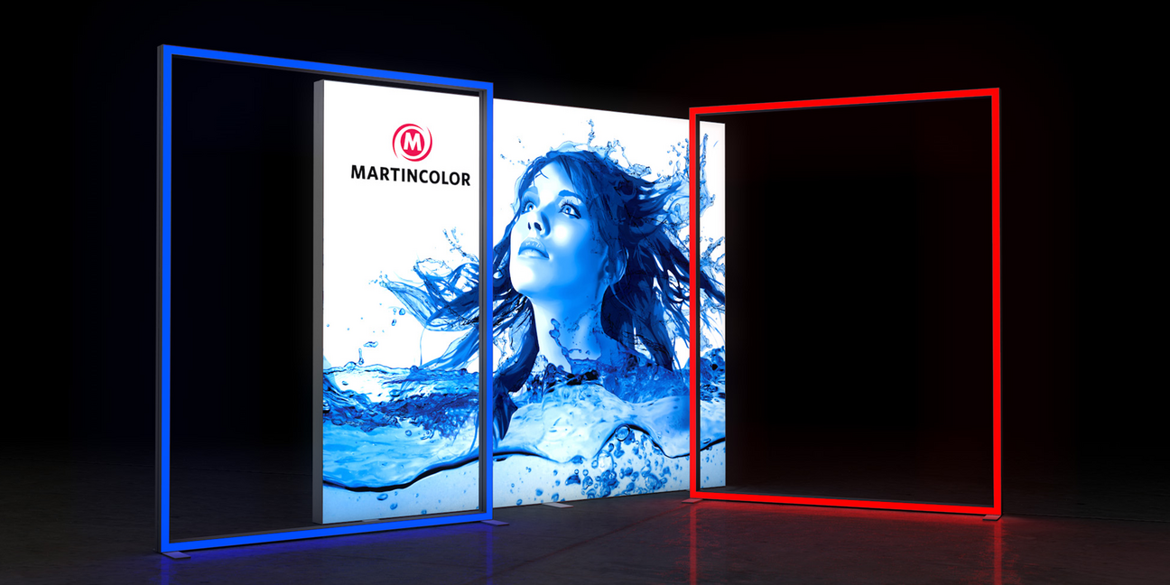 RGB Frame - Leuchtkontur passend zur LED-Messewand RGB Frame - Leuchtkontur passend zur LED-Messewand