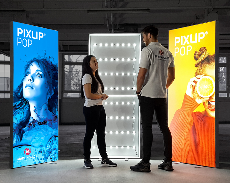 LED display - PIXLIP POP - Shop LED display - PIXLIP POP - Shop