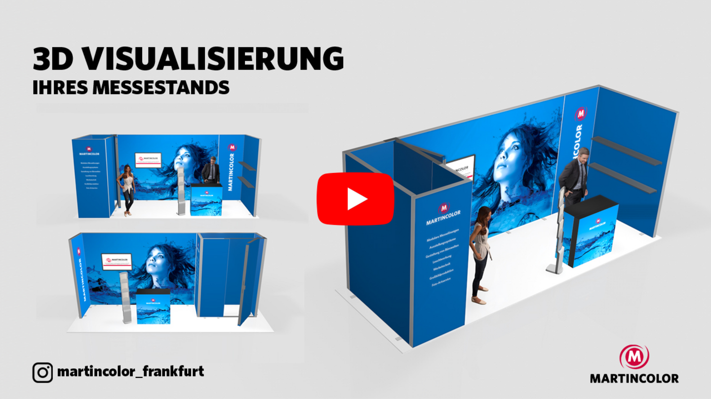 3D-Visualisierung von Messeständen