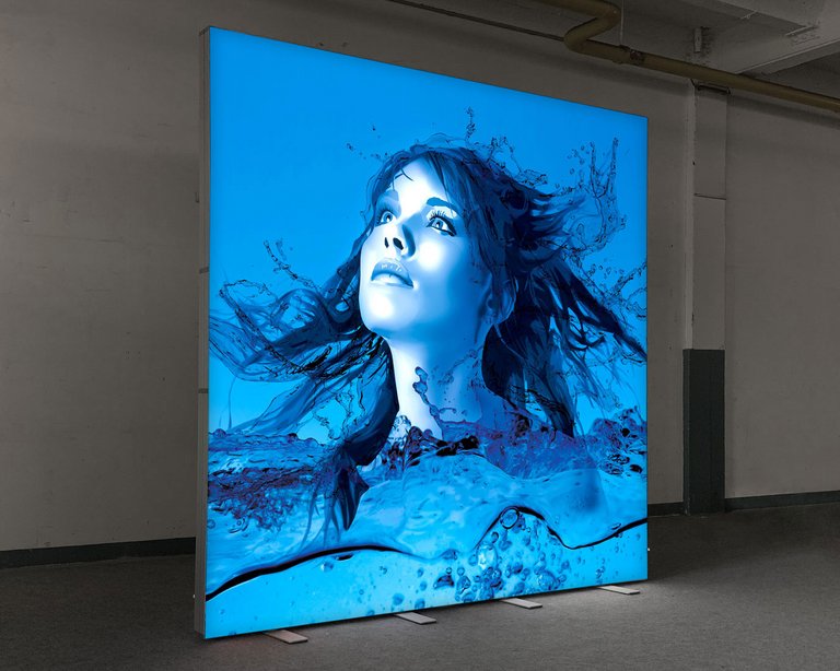 LED exhibition wall - ALU LightUp - Shop LED exhibition wall - ALU LightUp - Shop
