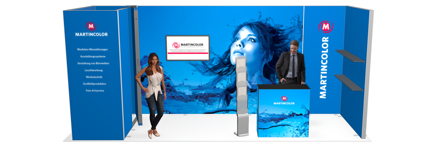 3D-Messestandplanung 3D-Messestandplanung
