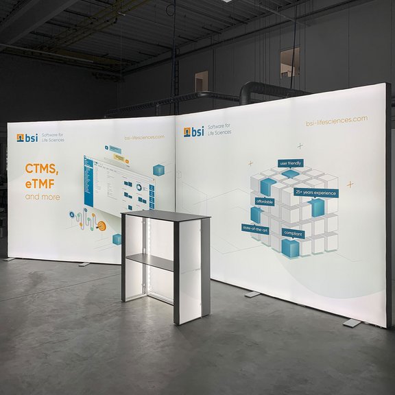 LED Messewand - ALU STAR - BSI Business Systems Integration AG LED Messewand - ALU STAR - BSI Business Systems Integration AG
